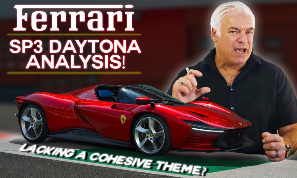 What does Ex-Ferrari Design boss think of the Daytona SP3?