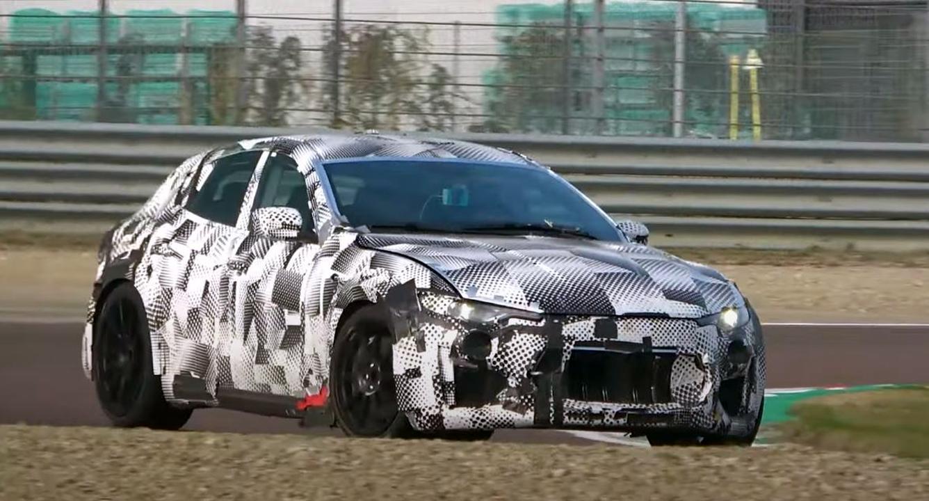 Ferrari Purosangue SUV-Fiorano-testing