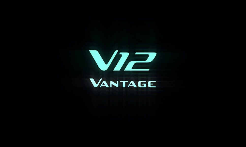 Aston Martin V12 Vantage teased; debuts in 2022