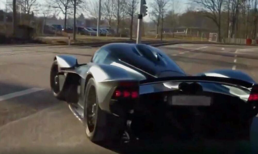 First customer Aston Martin Valkyrie spotted in Germany