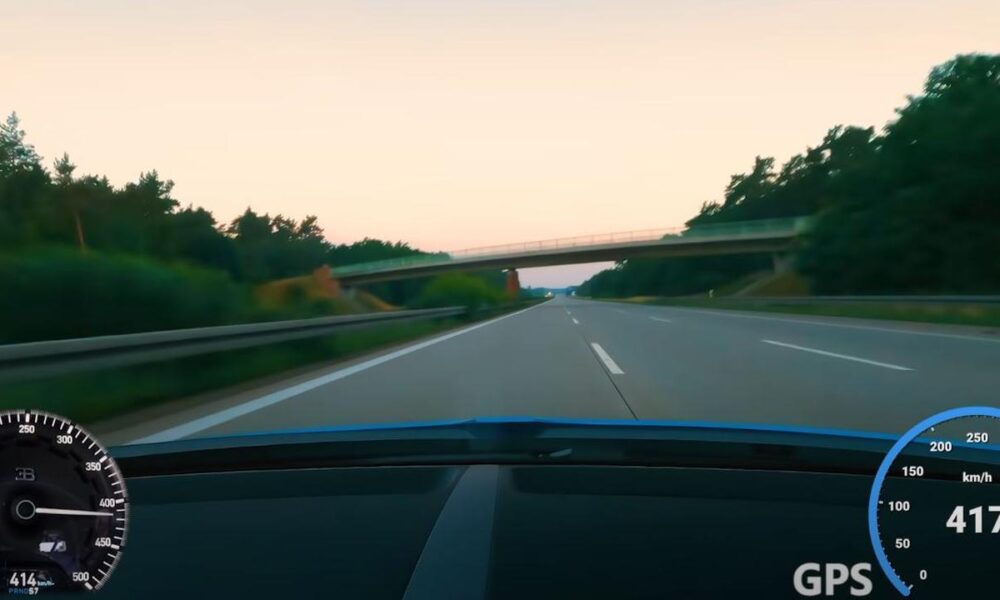 Onboard Cam: Radim Passer’s Bugatti Chiron top speed run