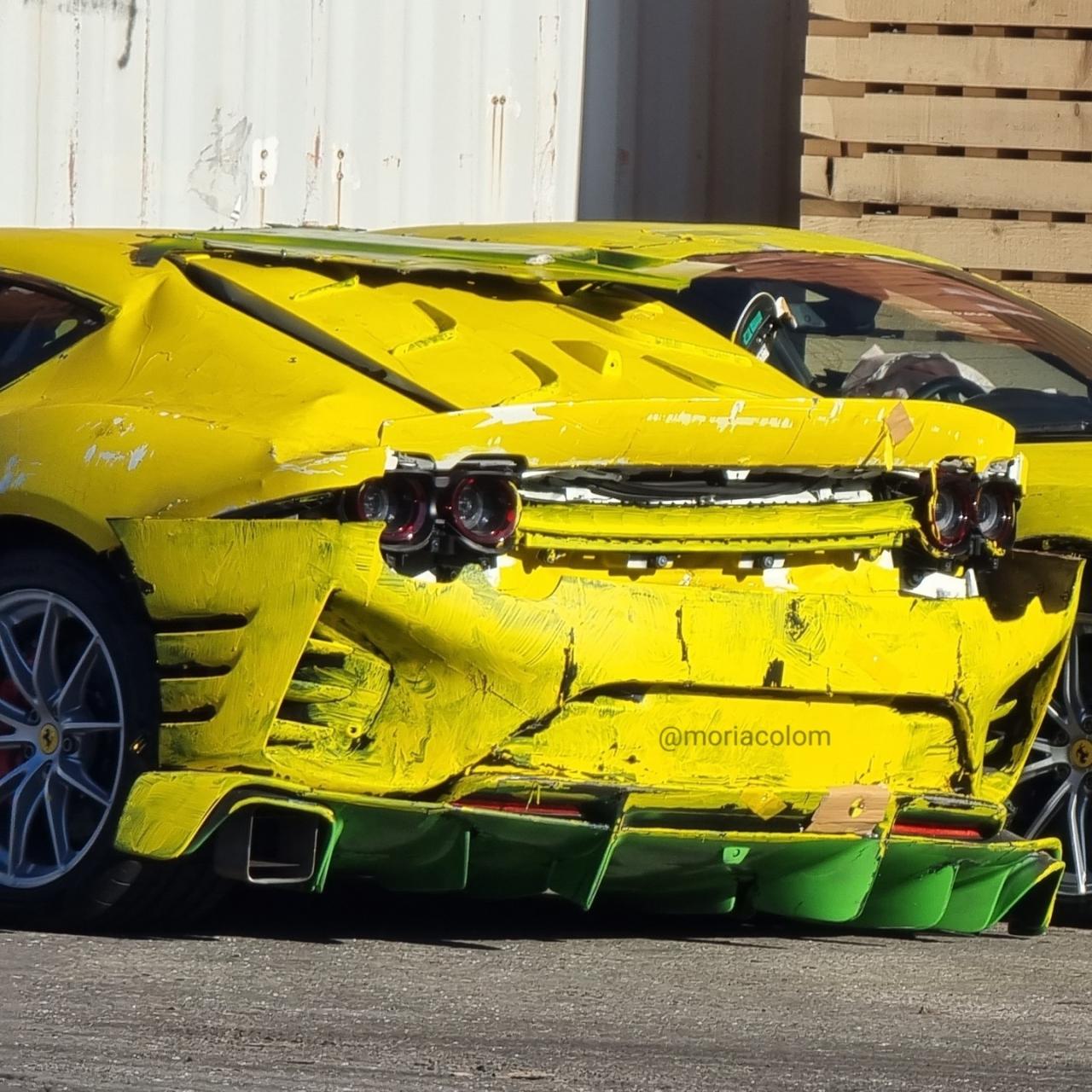 Ferrari 812 Competizione-crash-test-mule-3