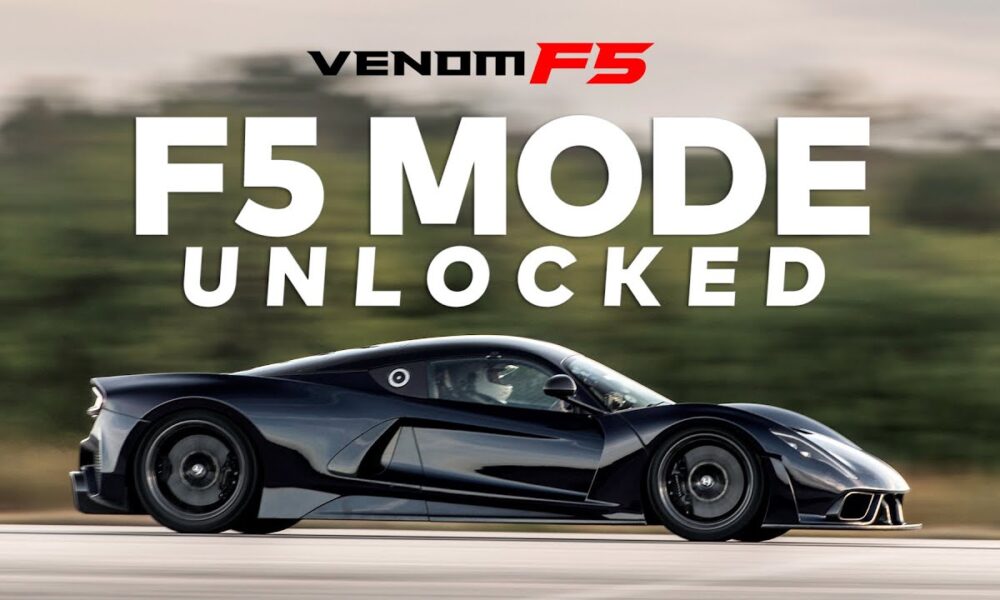 Hennessey Venom F5 spits flames with ‘F5 Mode’ engaged