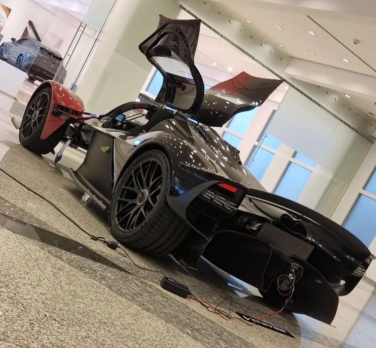 Hyper Red Aston Martin Valkyrie-second customer delivery-2