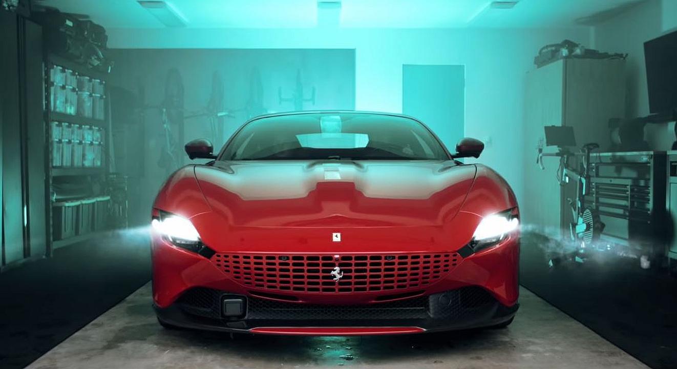 Ferrari Roma-Driven Motion-short-film