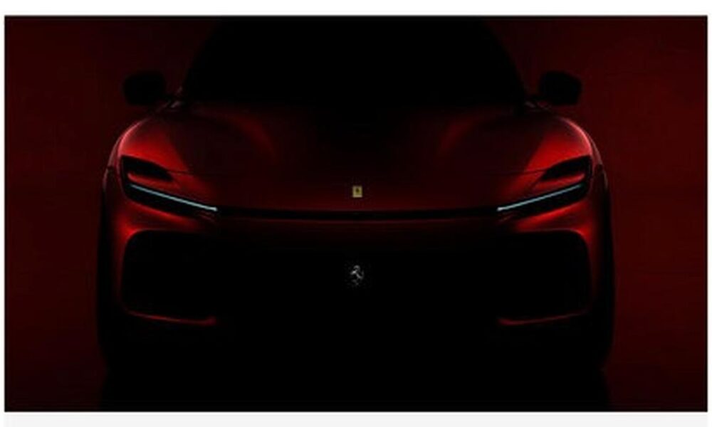 Ferrari Purosangue SUV teased ahead of imminent launch