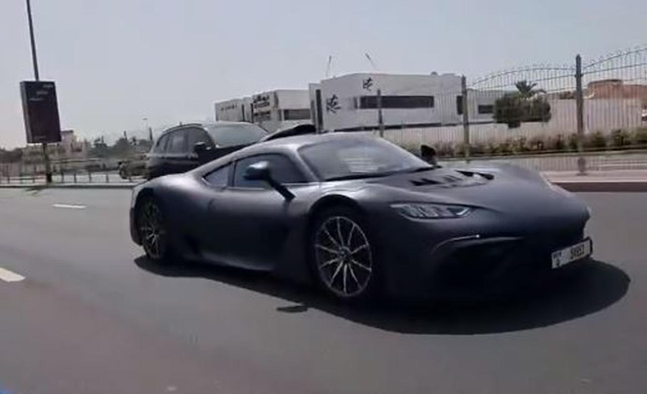 Mercedes-AMG One hypercar-testing-Dubai-2