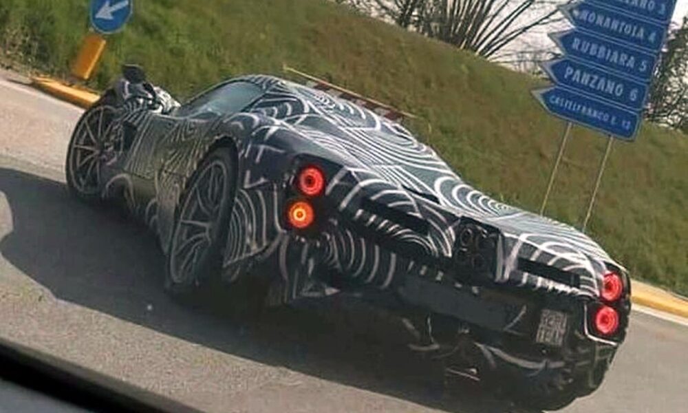 Pagani C10 (Huayra successor) spied in Italy for the first time!