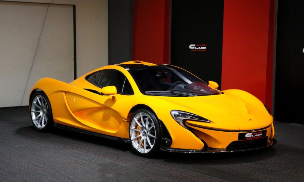 McLaren P1 in a one-off Papaya Orange spec for sale in Dubai