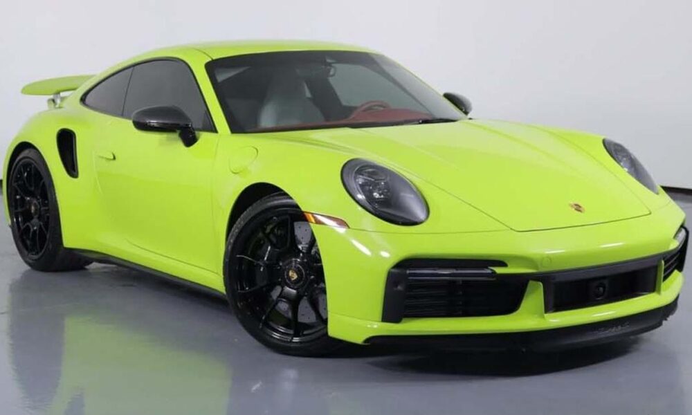 Would you pay $320,000 for this Acid Green Porsche 911 Turbo S?