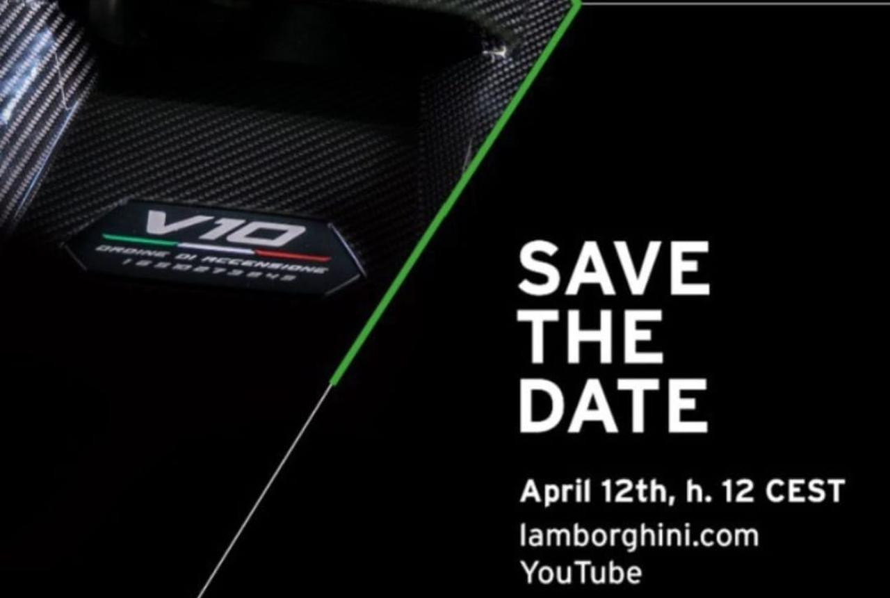 Lamborghini Huracan Tecnica launch date teaser
